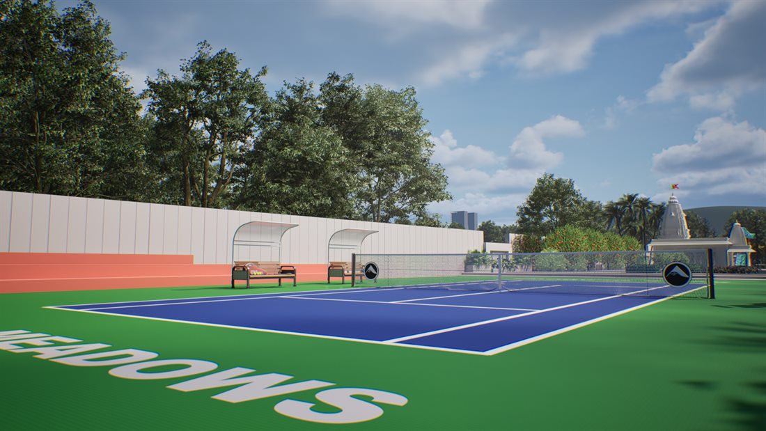 Sports court at Avila Meadows