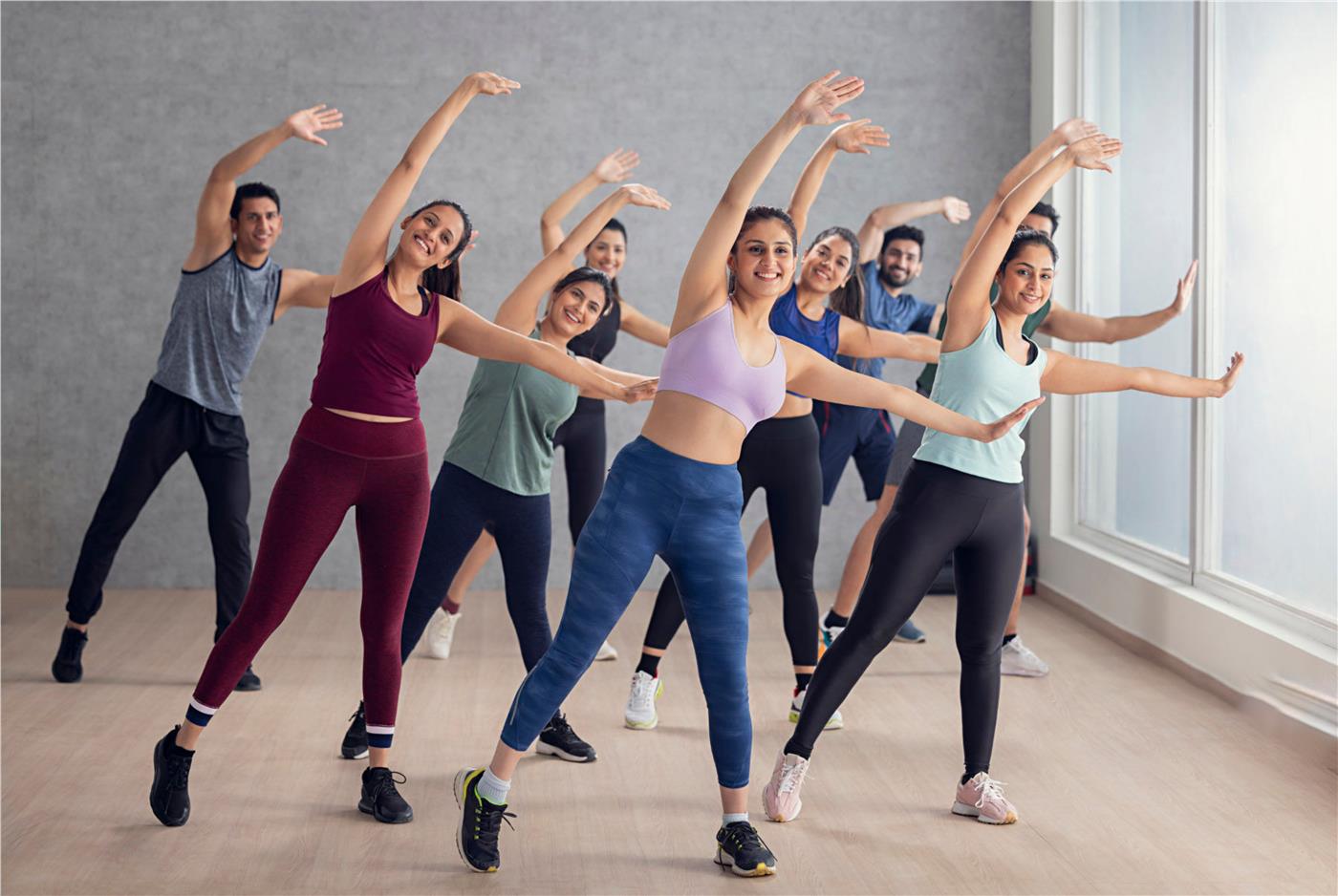 Clubhouse zumba and fitness studio