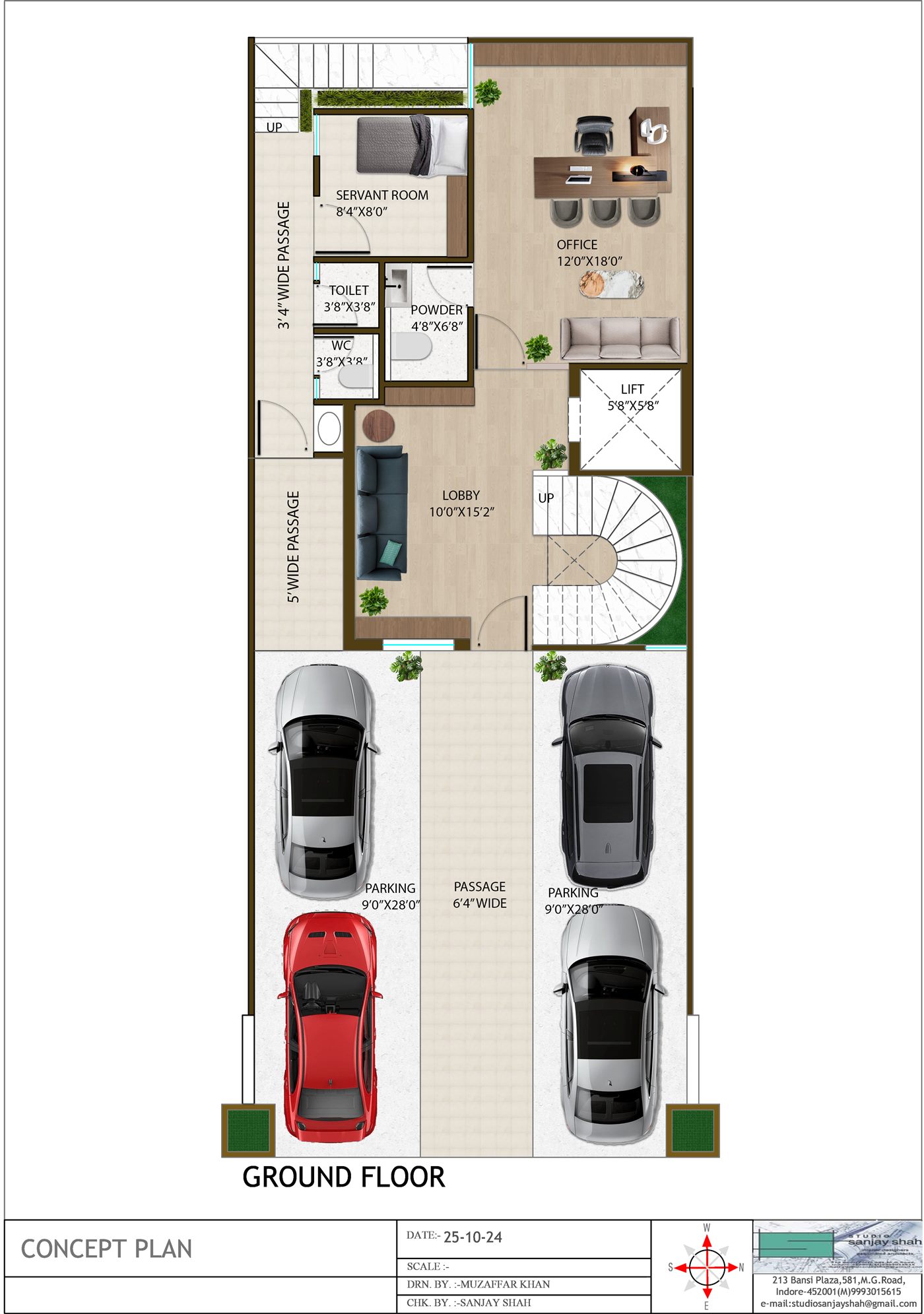Avila Meadows ground floor villa plan preview