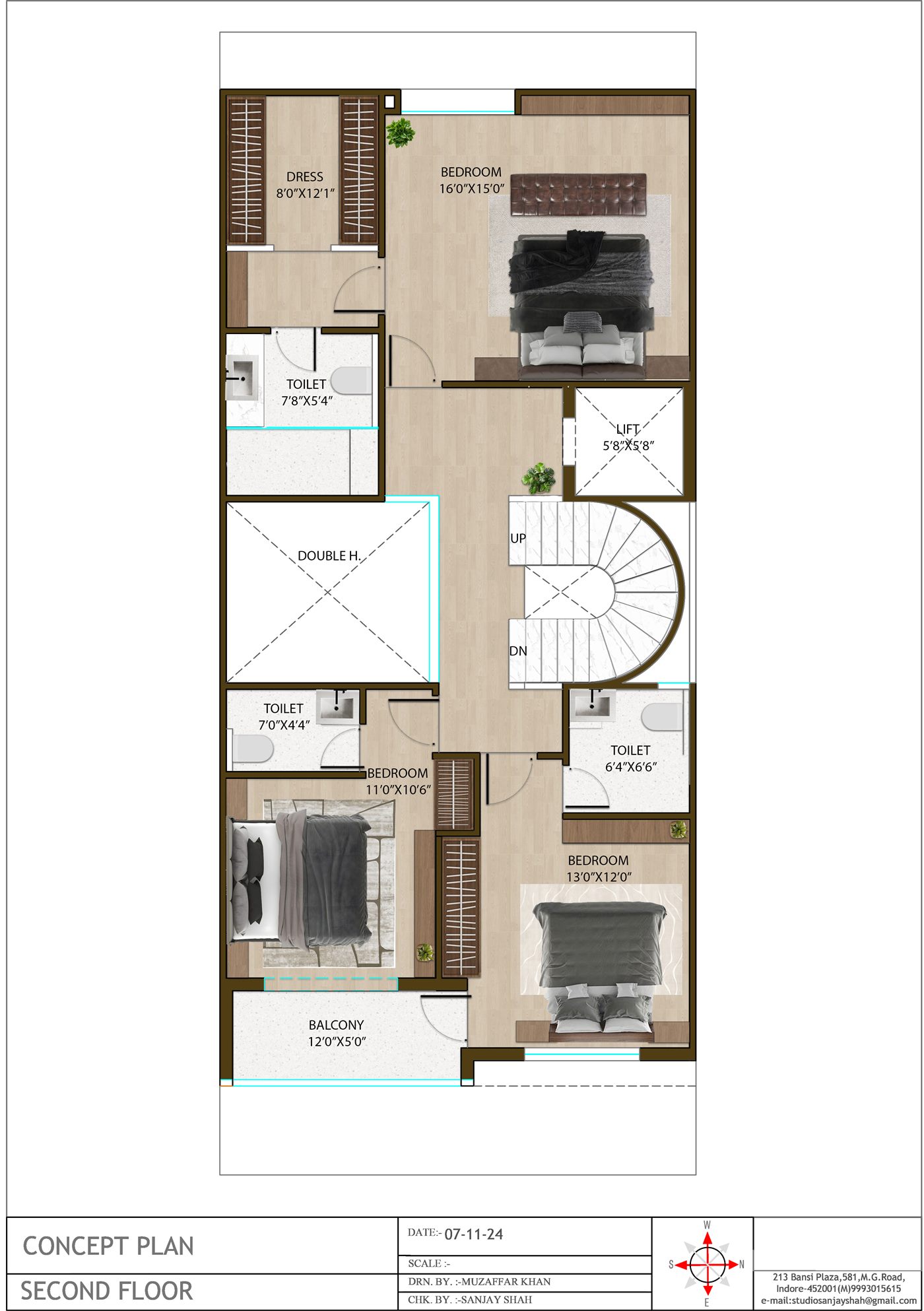 Avila Meadows second floor villa plan preview