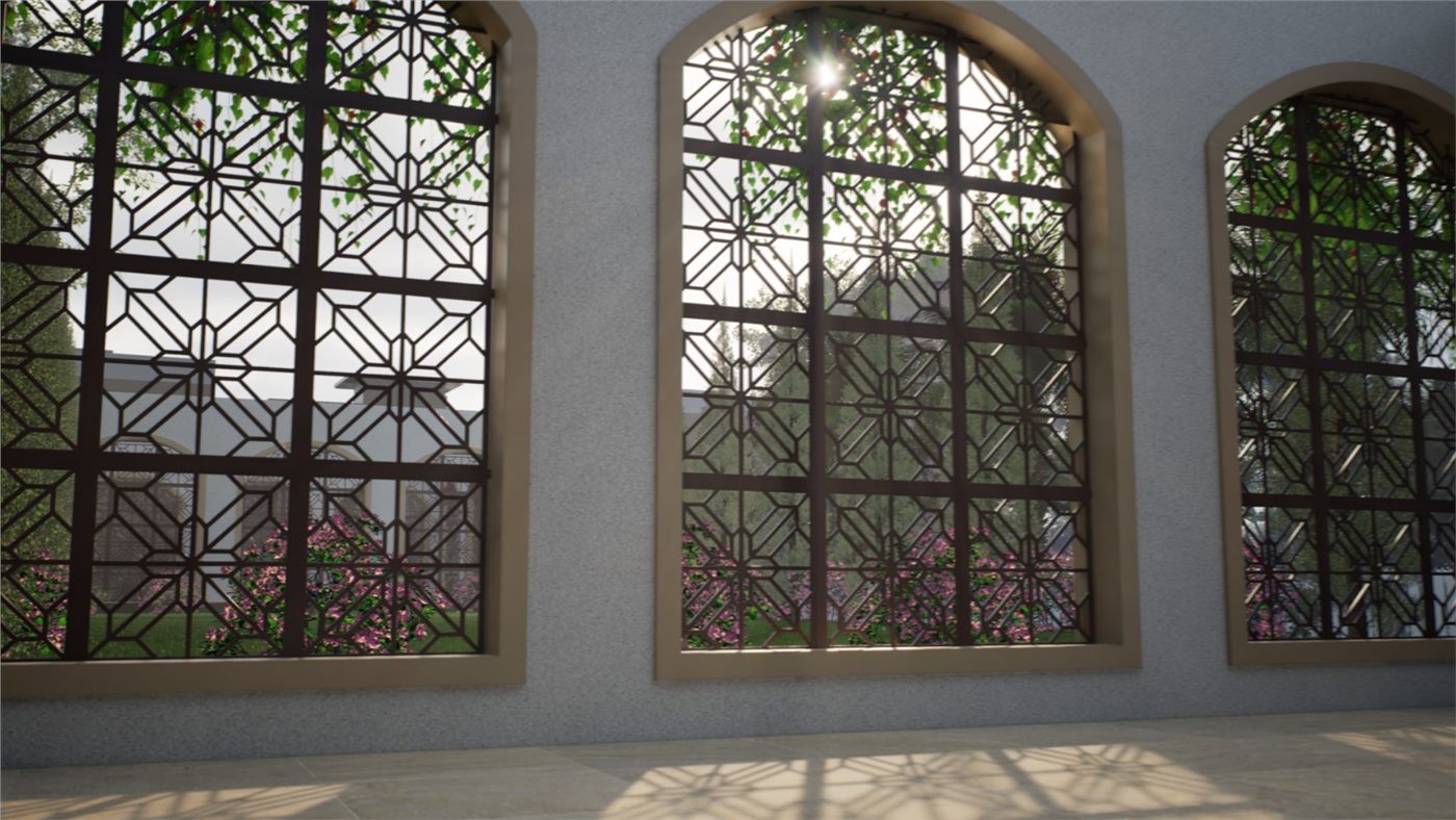 Landscaped garden lifestyle at Avila Meadows